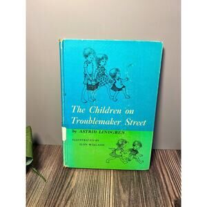 The Children on Troublemaker Street - Hardcover - Excellent Condition - Rare